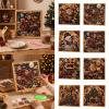 thumbnail image 6 of WDOBM Christmas Pearl Painting Kit, Christmas Diamond Painting Kit with Frame, Pearl Painting Kit for Adults Beginners, Santa Claus Pearl Dot Painting Canvas Kit for Home Wall Decor, 6 of 6