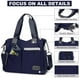 thumbnail image 3 of Bolso de mano para mujer,Bolso de hombro con múltiples bolsillos,Bolso de enfermera para el trabajo,Bolso cruzado grande,Bolso con asa superior de nailon de moda, 3 of 5