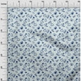 thumbnail image 3 of oneOone Cotton Jersey Blue Fabric Valentine Love Heart Diy Clothing Quilting Fabric Print Fabric By Yard 58 Inch Wide, 3 of 4