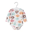 thumbnail image 3 of Emy Dola 2-Pack Baby Girls Long Sleeve Bodysuit Onesies 100% Cotton Newborn Boys Romper 0-24 Months Infant Summer Spring Clothes, 3 of 7