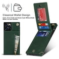 thumbnail image 4 of For Iphone 14 Cross-Body Zipper Square Phone Case With Holder (Green),iPhone 15 Pro, 4 of 6