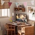 thumbnail image 4 of 33 Ft Vintage Flower Fabric Bunting Banner 36 Triangle Flag For Party Decor, 4 of 9