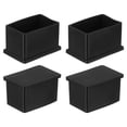 thumbnail image 1 of Tapas de Pierna de Muebles de Goma, 4Pack 50x30mm Rectángulo, 1 of 5