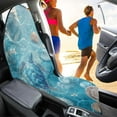 thumbnail image 3 of Binienty Sea Turtle Waterproof Sweat Towel Car Seat Cover for Gym Workout Running Swimming Beach Hiking Anti-Slip Bucket Seat Protector Auto Interior Decor, 3 of 7