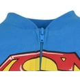 thumbnail image 4 of DC Comics Justice League Superman Newborn Baby Boys Zip Up Costume Coverall and Cape Newborn, 4 of 5