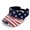 American Flag Print, variant on HUIACONG Patriotic Eagle Breathable Sun Visor Cap, Polyester Fabric Lightweight Visor Hat Adjustable Sun Visor Hat for Men