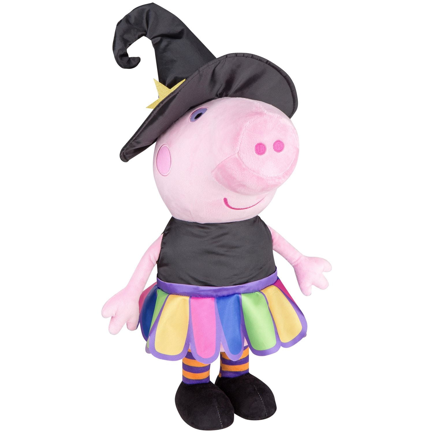 Halloween Greeter Peppa Pig en Costume de Sorcière SM Hasbro