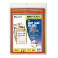 thumbnail image 5 of Stitched Shop Ticket Holders, Neon, Assorted 5 Colors, 75", 9 X 12, 10/pack | Bundle of 10 Packs, 5 of 5