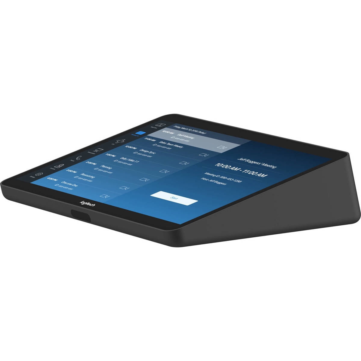 Logitech Rally Bar Mini (Graphite) + Tap with Cat5e - Video Conferencing Kit