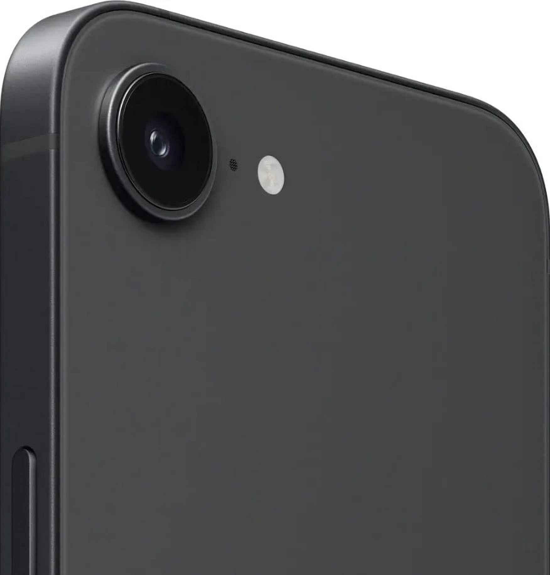 Restored Apple iPhone 16e 5G 256GB - Carrier Unlocked - Black (Refurbished)
