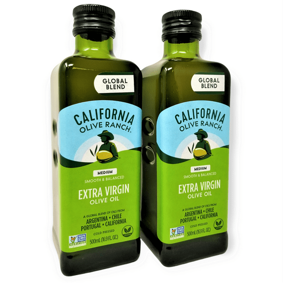 California Olive Ranch Global Blend Medium 16.9oz/500ml 2PK