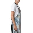 thumbnail image 3 of Lsque The Cat Looks in the Mirror Waterproof Apron Chef Aprons for Men Heavy Duty Chemical Work Apron Extra Long Grilling Aprons with Adjustable Bib Apron, 3 of 9