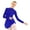 Royal Blue, variant on vastwit Womens Long Sleeve Lace Bodysuit Figure Ice Skating Jumpsuit Ballet Dance Leotard Dress Red XL