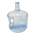 thumbnail image 3 of For Your Water 3 Gallon 11.36 Liter BPA Free Plastic Reusable Water Bottle Container Jug with Handle (Made in USA) 48MM Screw Cap 10.63"Diam. X 13.75"H - Blue, 3 of 7