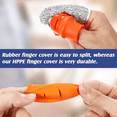 thumbnail image 4 of 40 Piezas Protector Resistente A para Dedos Protector Anticortes para Yemas de los Dedos Fundas para Dedos Reutilizables Dedo Pulgar, 4 of 5