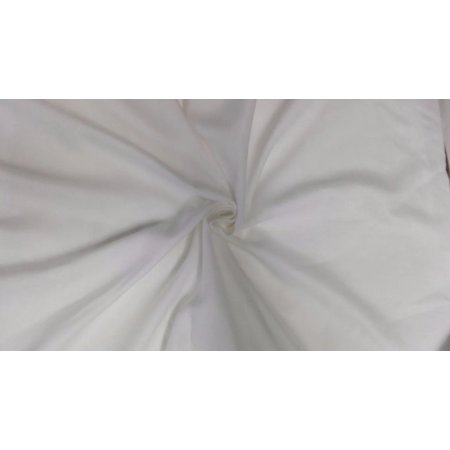 Tencel Twill 30's x 30's White color Fabric ~ {66 mm weight} ~ 58quot; wide [8200]