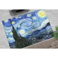 thumbnail image 3 of Gift For Him Rug, The Starry Night Rugs, Bath Rug, Famous Rug, Home Decor Rug, Area Rug, Famous Rug Kitchen Rugs, Entry Rug, Living Room Rug, 2.6'x9.2' - 80x280 cm, 3 of 8