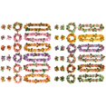 thumbnail image 2 of Leis hawaianos , colgantes decorativos Leis decoración adornos para cumpleaños baile celebraciones vacaciones Soledad Leis hawaianos, 2 of 10