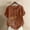 A02 Coffee - Summer Linen Tops, variant on Linen Shirts for Women Floral Embroidery Loose Blouse Short Sleeve Button Front Crew Neck Summer Fashion Tops Mothers Day