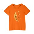 thumbnail image 1 of RXIRUCGD 2025 Vêtements d'Été pour Enfants T-shirt Imprimé Mode Mignon Col Rond Manches Courtes, 1 of 5