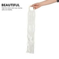 thumbnail image 4 of WEUVEB Beige Cotton Rope Woven Tassel Tapestry Wall Hanging Decorative Aesthetic Boho Home Decor 1 Set, 4 of 8