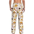 thumbnail image 3 of Goofa Thanksgiving Printed Soft Pajama Pants for Men, Wide Leg Comfy Casual Lounge Yoga Pants-X-Large, 3 of 9