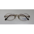 thumbnail image 2 of NEW MARCOLIN 7191 WOMENS/LADIES DESIGNER FULL-RIM SHINY GOLD SOPHISTICATED HIP MADE IN ITALY FRAME DEMO LENSES 52-18-140 EYEGLASSES/EYE GLASSES, 2 of 9