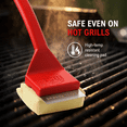 thumbnail image 5 of Grill Rescue Bristle-Free Steam Cleaning Grill Brush - Safe for All Grill Types, Heat-Resistant Kevlar Head, Perfect for Stainless Steel, Porcelain, Cast Iron Grates (Scraper Brush), 5 of 6
