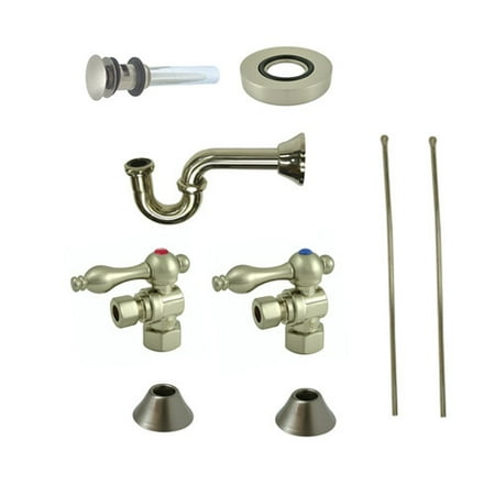 UPC 663370141539 product image for Kingston Brass CC4310VOKB30 Trimscape Sink Plumbing Trim Kit with P Trap for Ves | upcitemdb.com