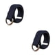 thumbnail image 4 of Jumpingount Cinturón de cintura Reemplazo unisex Inmarcesible Exquisito Fácil de combinar Doble anillo Ajustable Cinturones con estilo Cintura Azul oscuro 2piezas, 4 of 6