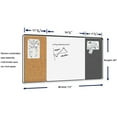 thumbnail image 6 of Lorell, LLR18322, Do-it-Yourself Board Aluminum Frame, 1 Each, Silver, 6 of 8