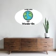 thumbnail image 3 of CafePress - Keep Calm, Wander On Wall Decal - 35x21 Oval Wall Decal, 3 of 3