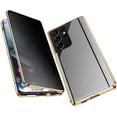 thumbnail image 1 of Anti Peeping Magnetic Case Compatible Samsung Galaxty S23 Ultra S23+ S23 With Privacy Screen Protector&metal Bumper, 1 of 5