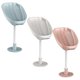 thumbnail image 5 of Rotatable Design Soap Container With Drain Shower Soap Dish Adhesive Tray 3Pack, 5 of 5