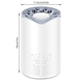 thumbnail image 2 of Limpiador de aire doméstico de 5W Eliminador de olores con luz UV LED que elimina el dispositivo de limpieza que refresca el aire Inevent HA4873-00B, 2 of 6