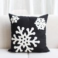 thumbnail image 3 of Christmas Pillow Case Snowflake Elk Protective Throw Pillow Case Cushion Cover, 3 of 10