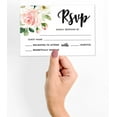 thumbnail image 3 of Inkdotpot 50 Blank RSVP Cards With White Envelopes Floral 4"x6" Response Cards-RSVP Reply Card For Wedding-Bridal Shower-Baby Shower-Rehearsal Dinner, 3 of 7