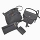 thumbnail image 2 of Elegante conjunto de 4 Uds. de s de hombro para mujer, conjunto de s cierre de cremallera, , tarjetero, Gris Baoblaze Bolsos de hombro para mujer, 2 of 7