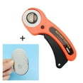 thumbnail image 1 of 45/28mm Patchwork Roller Cutter For Cloth Cutting Fabric Paper Leather Craft Fabrics Rotary Wheel Knife DIY Sewing Accessories ,Easy to Use, 1 of 5