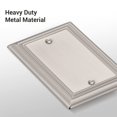 thumbnail image 2 of Funda de enchufe Wallplates DEWENWILS de níquel cepillado, paquete de 4, 2 of 7