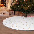 thumbnail image 6 of Sikiie Rabbit And Carrot 30-48 inches {designName} Print Christmas Tree Skirt Snowman Xmas Tree Skirt with Edge Christmas Decorations for Holiday Party36", 6 of 7