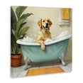 thumbnail image 3 of Stupell Industries Bubble Bath Labrador Dog Canvas Wall Art design by Kim Allen, 17 x 17, 3 of 7