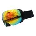 thumbnail image 1 of Ski s Scratch Resistant Premium Snow Windproof Dustproof Glasses Black Frame, 1 of 8