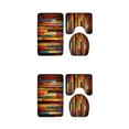 thumbnail image 2 of Maytalsory 1/2/3/5 Comfortable And Durable Bath Rug - Enjoy Luxurious Bath Experience Fashionable Fashion Bath Mat Set Q190816-B041 2PCS, 2 of 6