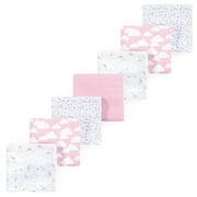 Luvable Friends Hudson Baby Flannel Receiving Blankets 7pk, Dreamy Unicorn