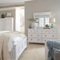 thumbnail image 4 of Magnussen Heron Cove Relaxed Traditional Soft White 7 Drawer Dresser, 4 of 4