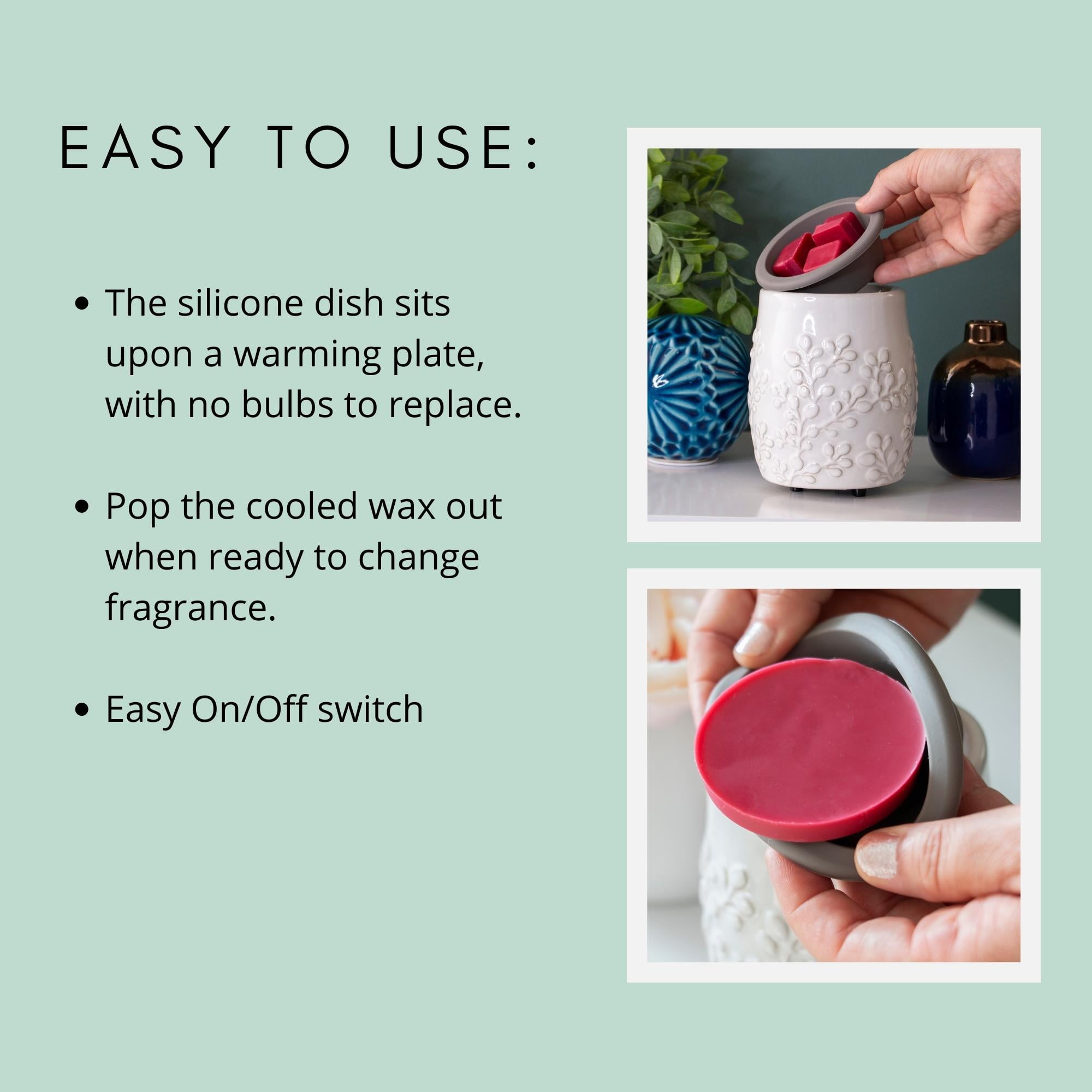 Willow Flip Dish Wax Warmer – Door County Candle