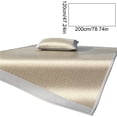 thumbnail image 3 of Ice Silk Bed Sheet With Fitted Style Soft Foldable Mattress Cover For Summer Sleep, 3 of 6