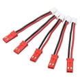 thumbnail image 1 of Cable Adaptador PH2.0 2P A JST, Cable De Extensión De Batería RC De 5 Uds, Macho Suave A Macho Para Vehículo Con Orugas RC 1/24, 1 of 7