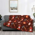 thumbnail image 2 of Gaeub Fire Extinguisher Printed Flannel Throw Blanket,Plush Throw,Fuzzy Bed Blanket for Bedding Sofa and Travel,Decorative Blanket-40"x30", 2 of 6